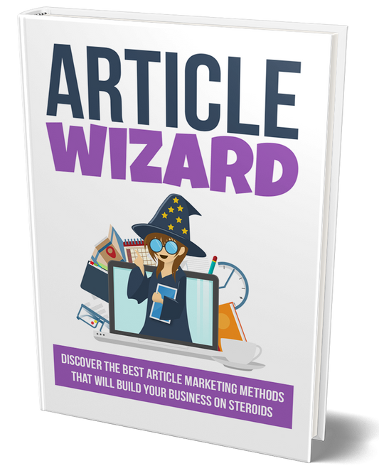 Article Wizard – eBook with Private Label Rights