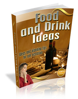 Food and Drink Ideas Master Resell Rights eBook