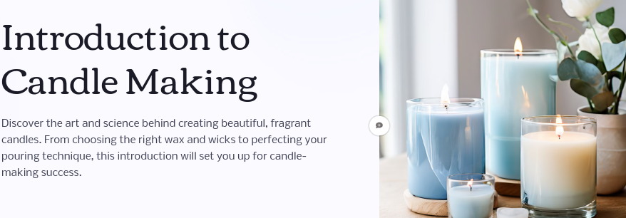 Making Candles  for Cash